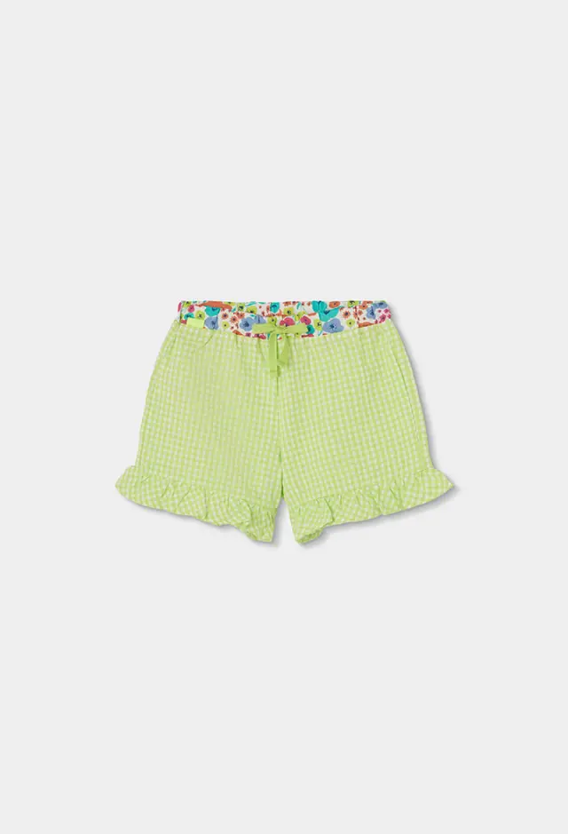 Boboli Poplin βερμούδα σορτς για κορίτσι 313120-9802