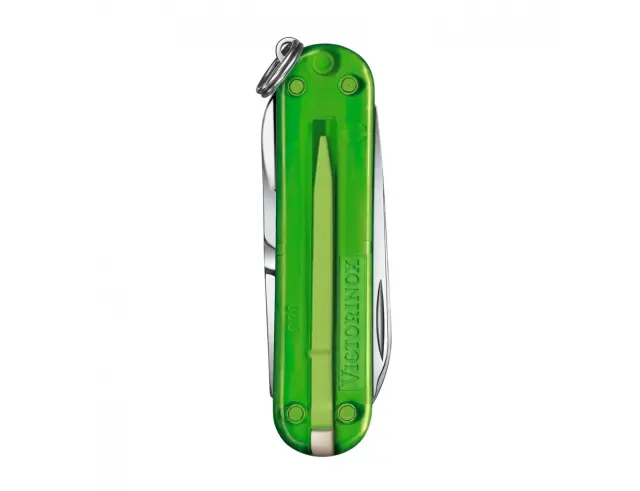 Ελβετικός Σουγιάς Victorinox Classic SD Transparent με 7 λειτουργίες και μήκος 5.8cm - Green Tea0.6223.T41G 3