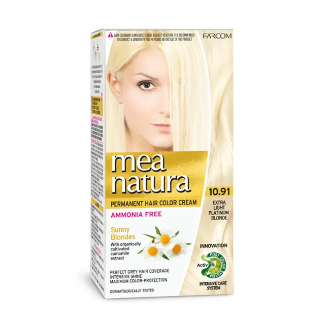 Mea Natura Set Χωρίς Αμμωνία 60ml 10.91 Κατάξανθο Πλατινέ-20376
