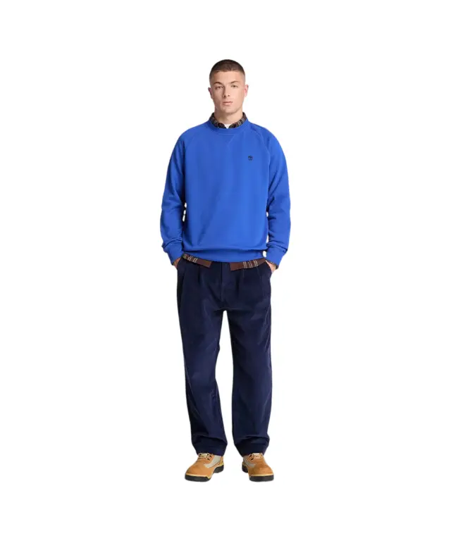 Timberland - Ανδρικό Φούτερ Exeter River Lb Crew TBC0YHBA-454 Μπλε Ρουαγιάλ - S 3