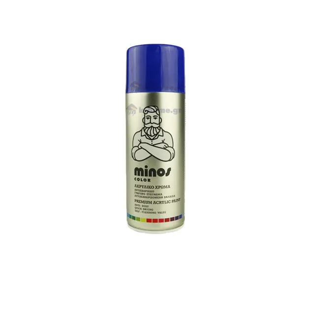 MINOS Ακρυλικό Spray RAL 5002 Μπλέ Ηλεκτρίκ 400 ml