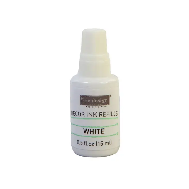 Μελάνι για γέμισμα Redesign Decor Ink Refill White, 15ml