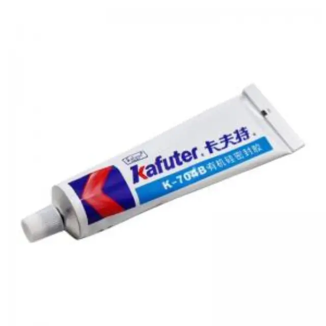 Σιλικονούχα Κόλλα Kafuter K-704B Mέτριας Πρόσφυσης/ Υψηλής Δυνατότητας Αδιαβ/σης Σφραγίσματος Μαύρο N53838 3