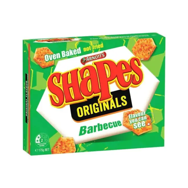 Arnott's Shapes Barbecue 175gr
