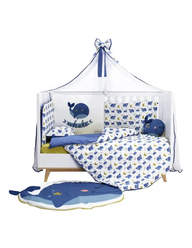 Παιδικό Χαλάκι Bebe Stars Whale 303-310 2