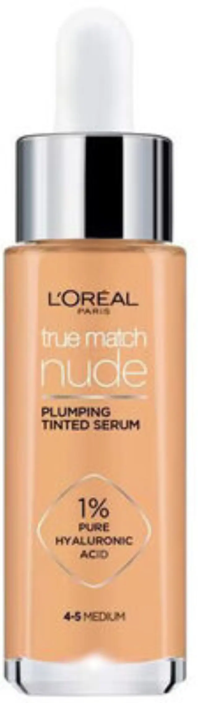 L'Oreal Foundation True Match Nude Plumping Tinted Serum 30ml - Medium