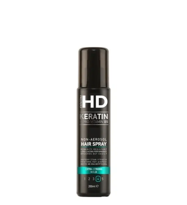 Farcom HD Non-Aerosol Hairspray Extra Strong Hold No4 200ml