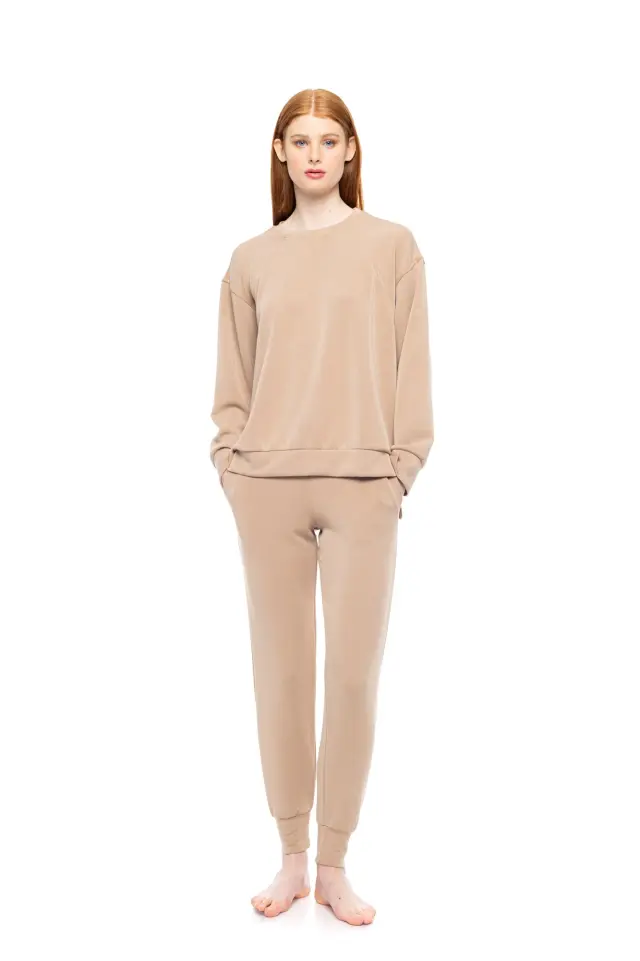 W1847 - Olive - LOUNGEWEAR SOFT STRETCH
