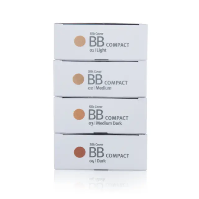 Intermed Luxurious Suncare Silk Cover BB Compact 50+ Medium Dark 3
