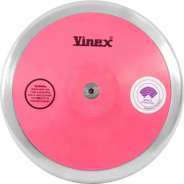 VINEX Δίσκος Αργής Περιστροφής Γυναικών 1kg (97755)