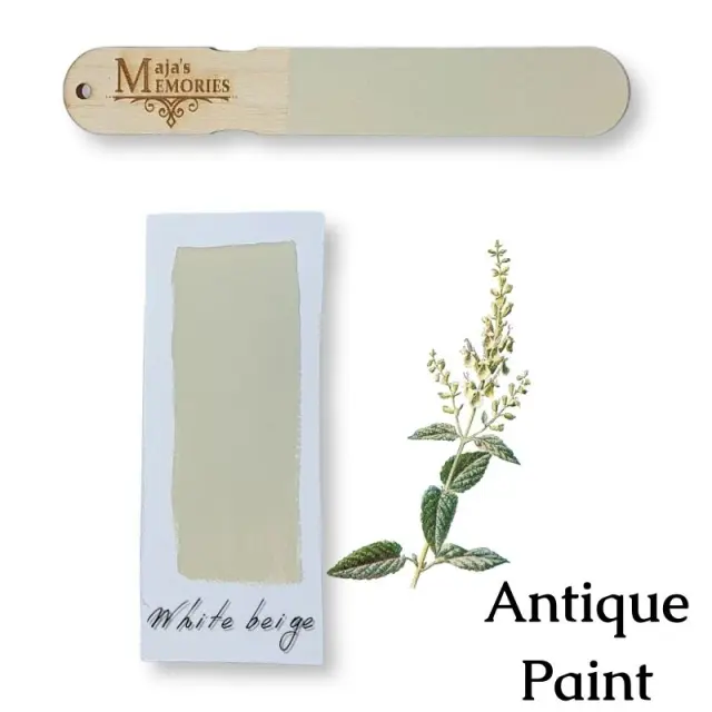 Χρώμα-εφέ πατίνας Antique Paint Maja's Memories, 150ml, White beige