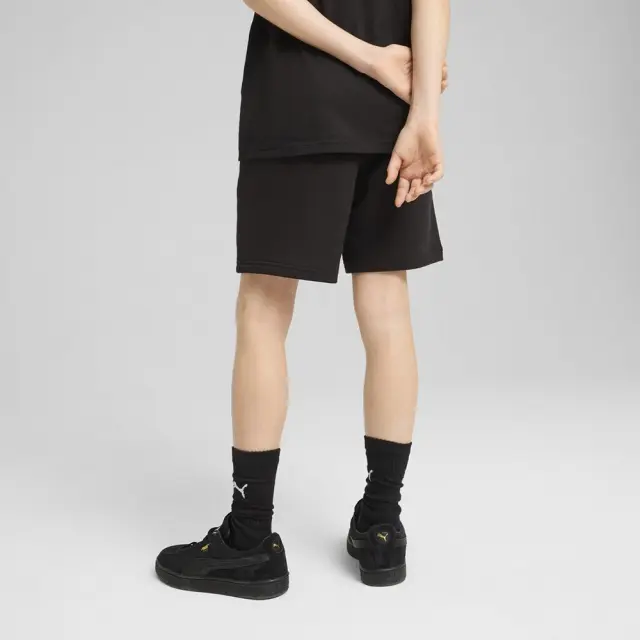 Puma Ess Logo 2 Color ΠΑΙΔΙΚΗ ΒΕΡΜΟΥΔΑ (685826-56) - Μαύρο-Κίτρινο 2