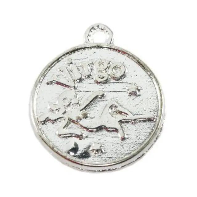 Μεταλλικό Διακοσμητικό Παρθένος 18x20mm - 10τεμ