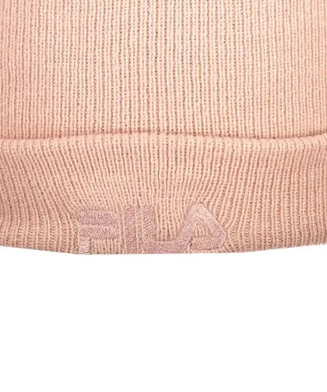 Fila - Ανδρικός Σκούφος Πλεκτός Beanie Cella Cap FCU0169-40029 Ροζ 2