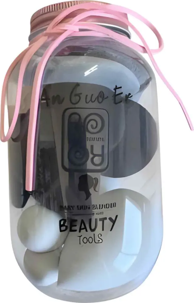 Ro Ro Accessories Blending Make-Up Sponges Σετ 14 Τεμάχια Σε Βάζο