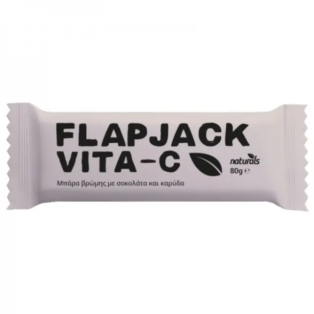 Naturals Flapjack VITA-C Σοκολάτα & Καρύδα 80gr