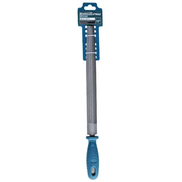 Bormann Pro BHT7877 - Λίμα μετάλλου ημιστρόγγυλη 12" (056140)