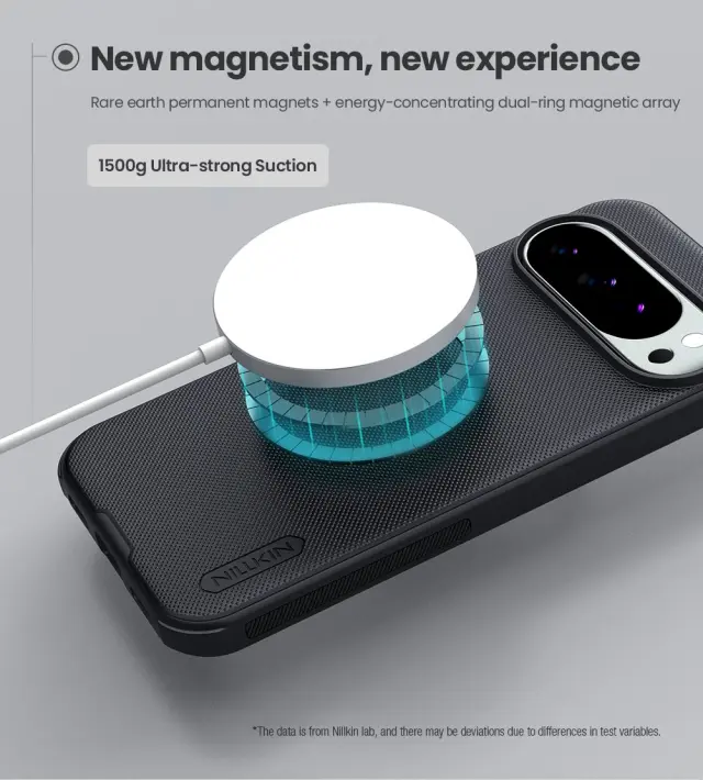 Nillkin Super Frosted PRO Magnetic Back Cover for Google Pixel 10/10 Pro Black 3
