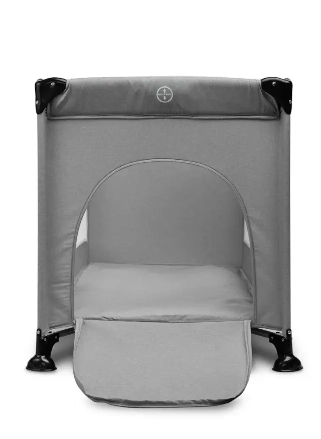 Παρκοκρέβατο 1 Επιπέδου Basic Caretero Grey 3940 2