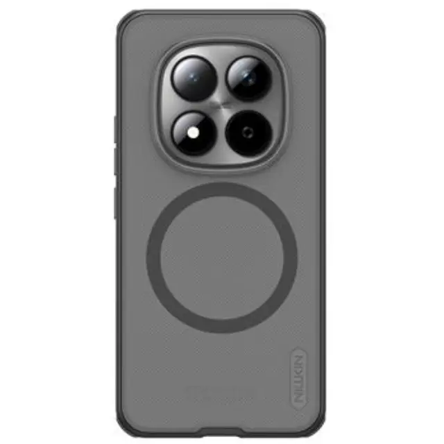 Nillkin Super Frosted PRO Magnetic Back Cover for Xiaomi Redmi Note 15 Pro+ 5G Transparent Black