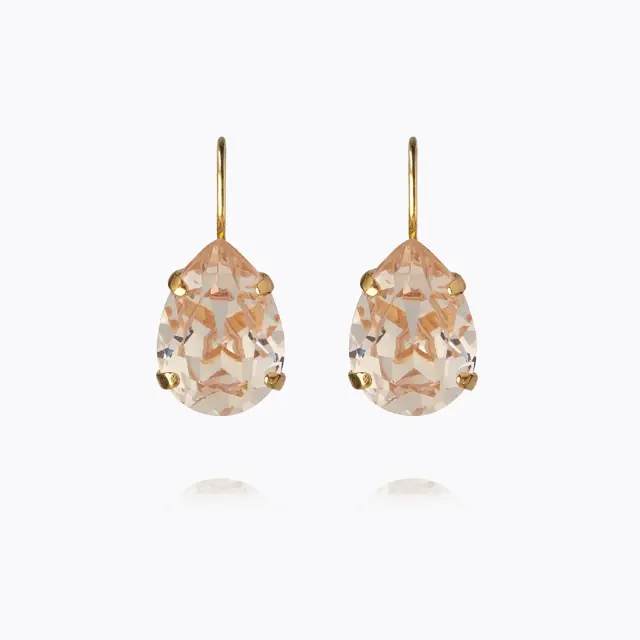 Mini Drop Clasp Earrings Silk