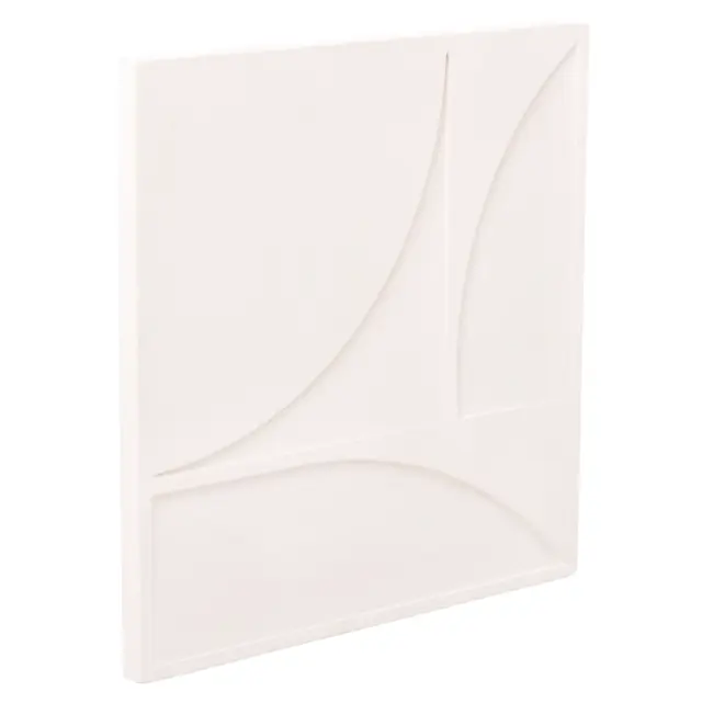 ΠΙΝΑΚΑΣ ΤΕΤΡΑΓΩΝΟΣ FB94508 MDF ΣΕ ΥΠΟΛΕΥΚΟ ΧΡΩΜΑ 80x4(πάχος)x80Υεκ. 2