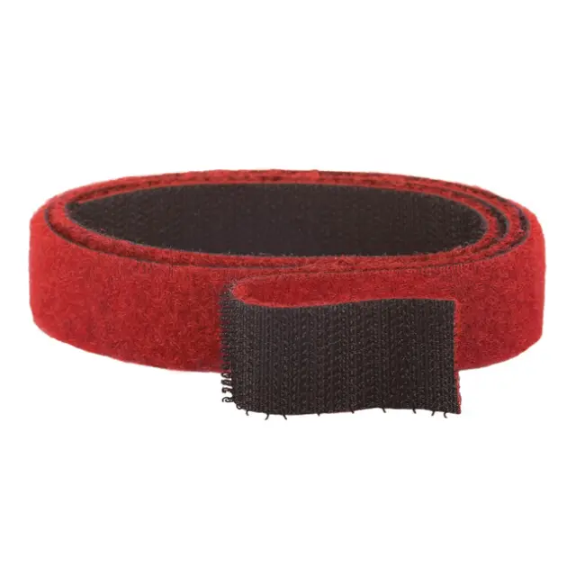 Δεματικό Hook+Loop Κόκκινο/Μαύρο 60cmx20mm