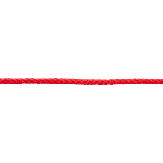 PP Σχοινί Πλεγμένο Κόκκινο 3mm