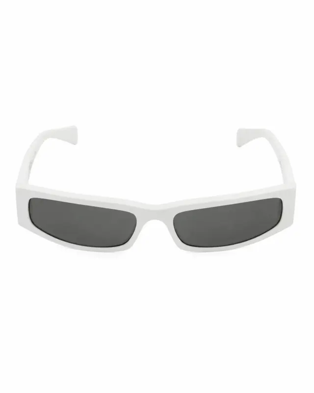 Gucci GG1778S 002 Ανδρικά Γυαλιά Ηλίου με Λευκό Σκελετό & Γκρι Φακούς - 58 mm 3