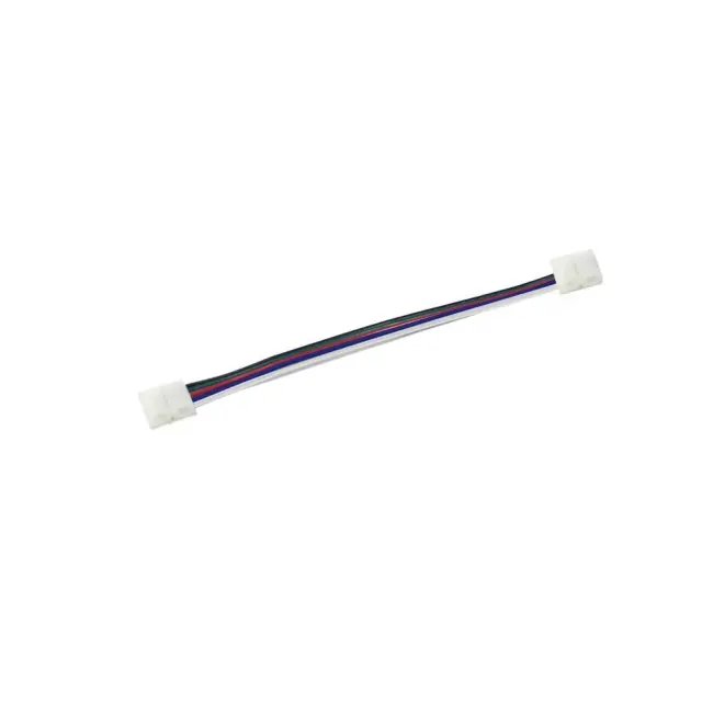 Aca Light ΕΝΔΙΑΜΕΣΟΣ ΣΥΝΔΕΣΜΟΣ ΜΕ ΚΑΛΩΔΙΟ LED SMD ΛΩΡΙΔΑ ΓΙΑ 12mm RGBW LED ΛΩΡΙΔΑ