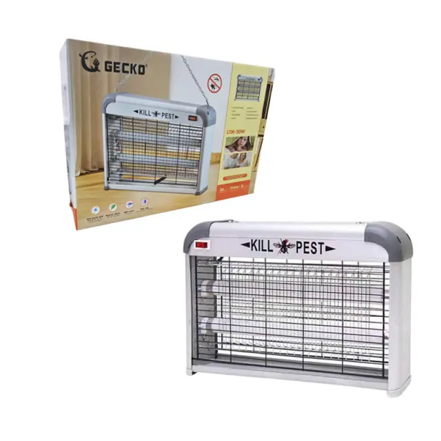 GECKO Ηλεκτρική Εντομοπαγίδα UV – Pest Killer 20W 0202015