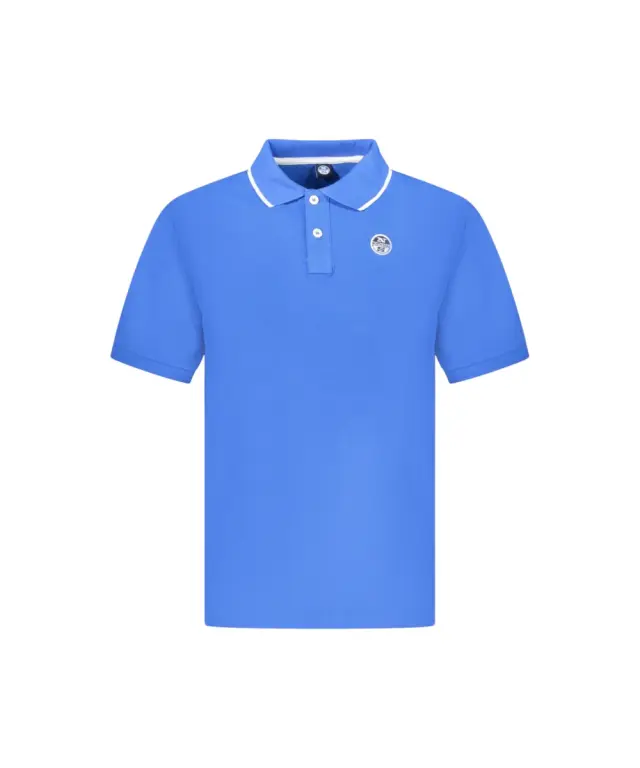 North Sails - Ανδρικό T-shirt Κοντομάνικο Polo 995012-000-0760 Μπλε - M