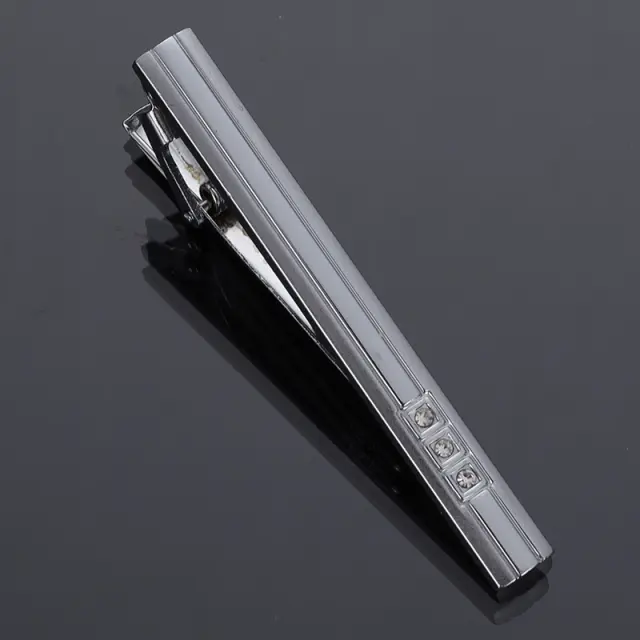 Ασημί Κλιπ Γραβάτας 6 cm – LGTC-T13/8 2