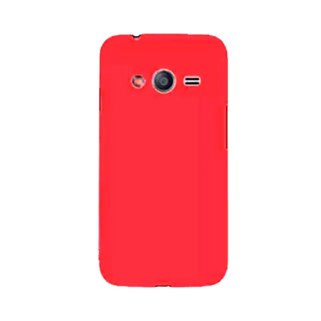 Θήκη Σιλικόνης Για Samsung Galaxy Trend 2 Lite / Ace 4 Κόκκινη