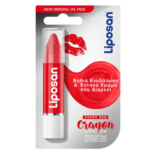 LIPOSAN Crayon Poppy Red