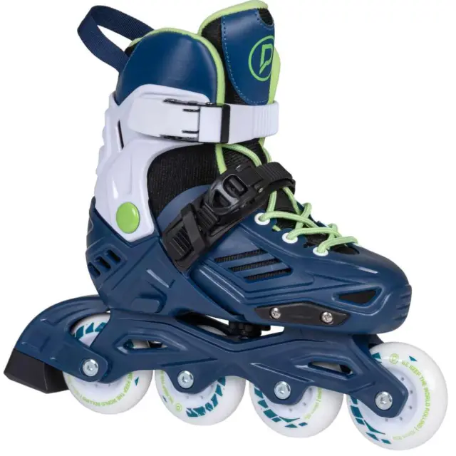 Playlife Khaan Ltd Deep Blue Αυξομειούμενα Inline Πατίνια Μπλε-Λευκό 2