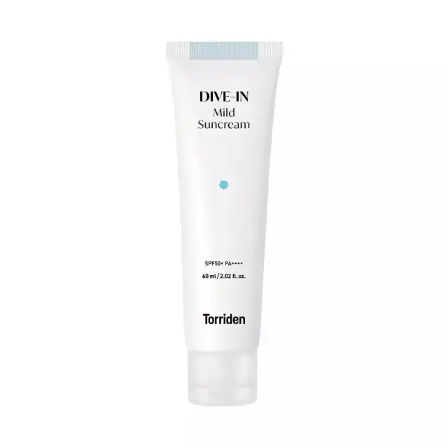 Torriden Dive-In Mild Sunscreen SPF50+ PA++++ Ενυδατικό αντηλιακό 60ml