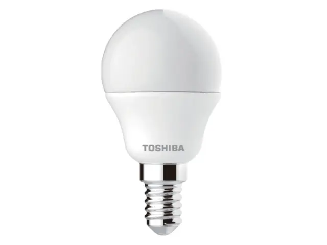 Toshiba LED G45 E14 5W 3000K Dimmable (DELS-GF3400514DE51) 2