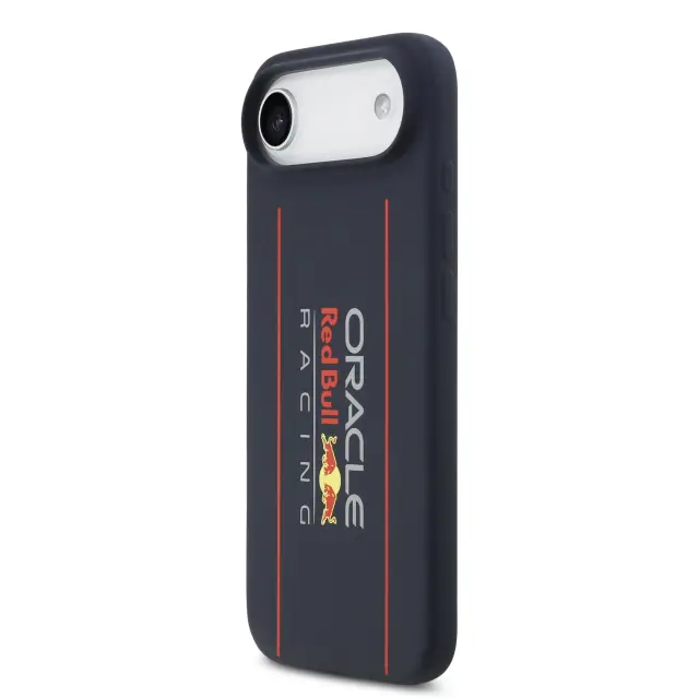 Red Bull Silicone Vertical Logo MagSafe Case for iPhone Air Navy 2