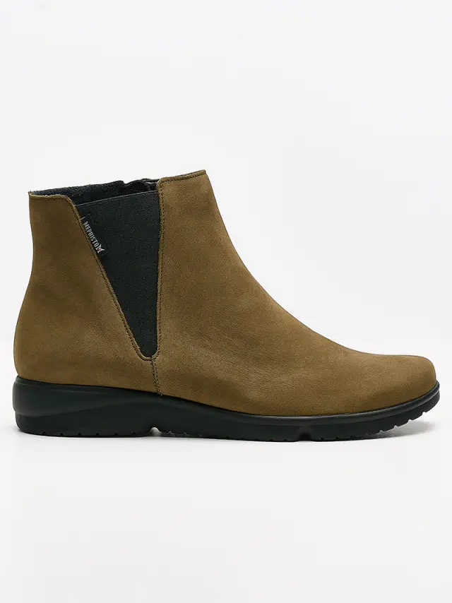 Mephisto Μποτάκια Γυναικείο δέρμα Nubuck Πράσινο MEP/RAFAELLE KHAKI 3