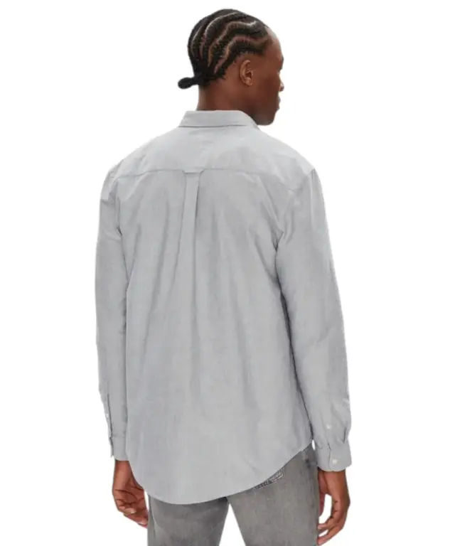 Tommy Hilfiger - Ανδρικό Πουκάμισο Oxford Shirt Regular Fit DM0DM21298-C1G Γκρι - S 3