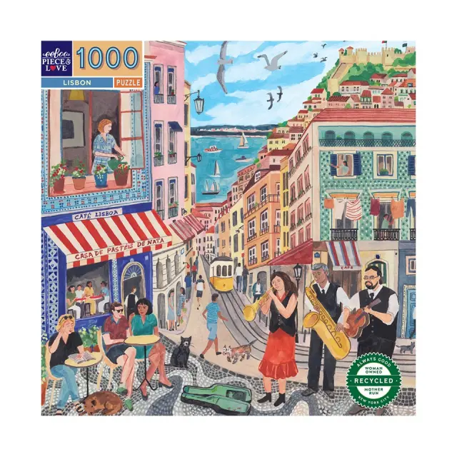 EEBO- Puzzle 1000 pc- Lisbo- EPZTLS- Toys