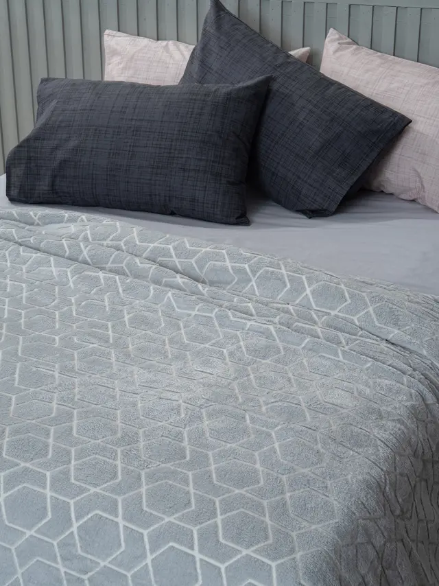 Κουβέρτα 220Χ240 Υπέρδιπλη Fleece Φωσφοριζέ Luminous Palamaiki Dune 2