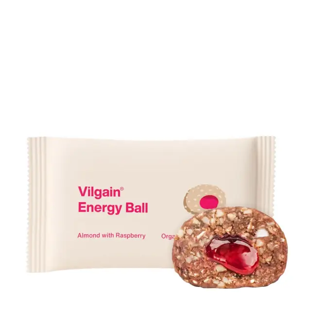 Vilgain Bio Energy Ball Almond with Raspberry, 30 g