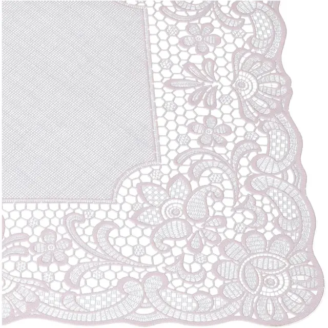 Σουπλά Ροζ PVC 30x45cm Σετ 4Τμχ 3