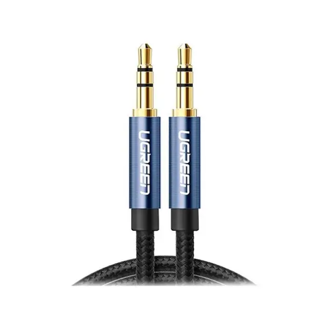 Ugreen Καλώδιο Ήχου AV122 miniJack 3,5mm AUX 2m Blue (10687)