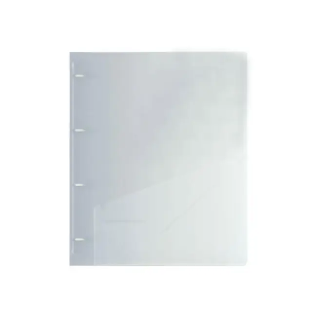 Typotrust Ντοσιέ ΡΡ Α4 με 4 Κρίκους/ Ράχη 3cm Διαφανές (FP15143-10)