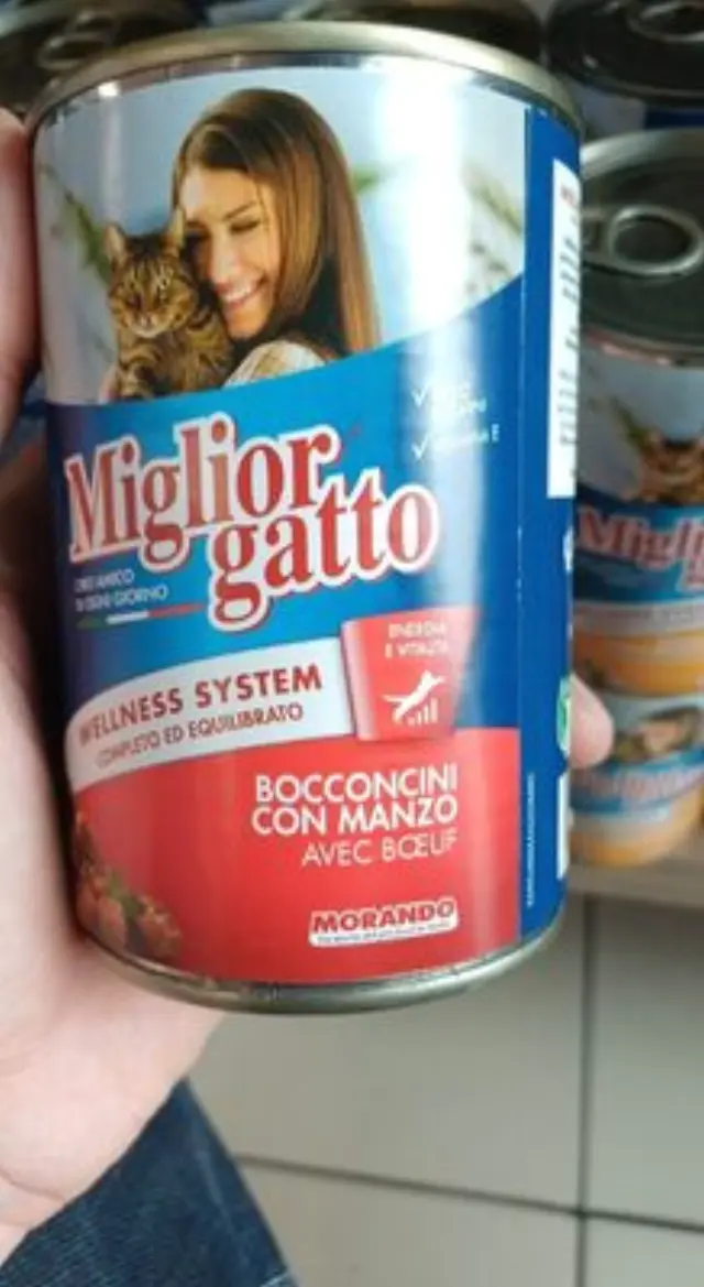 Morando Miglior Gatto Κονσέρβα Γάτας με Μοσχάρι 405gr
