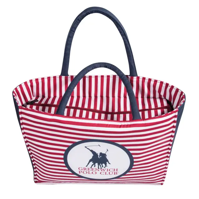 Τσάντα Θαλάσσης 46x36 Greenwich Polo Club 4027 Red-Blue 100% Πολυέστερ 3