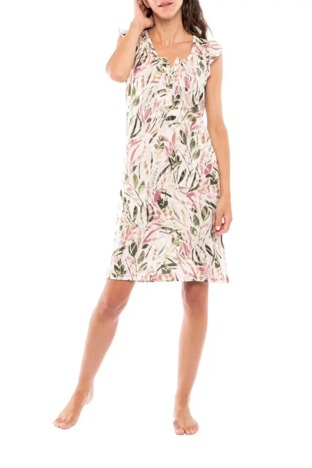 S1107 - Type - NIGHTGOWN DUSTY FLOWER - L 2